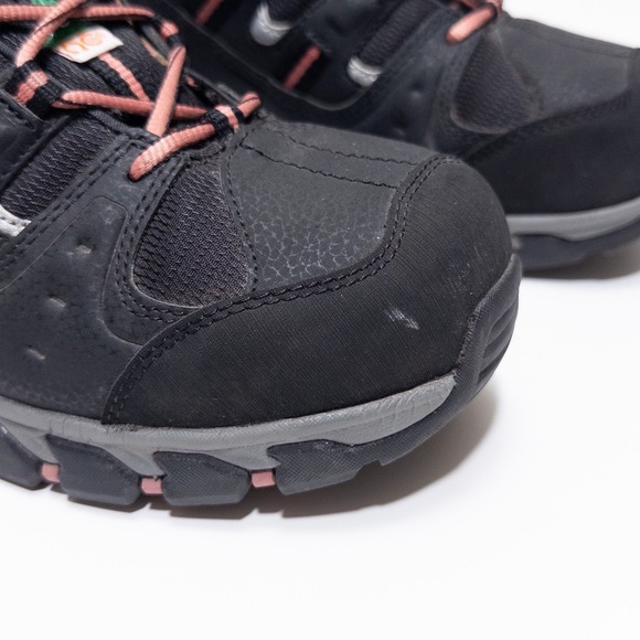 Dakota Work Pro Series Steel Toe Hiking Work Boots Women 7 Black Pink - Picture 12 of 17